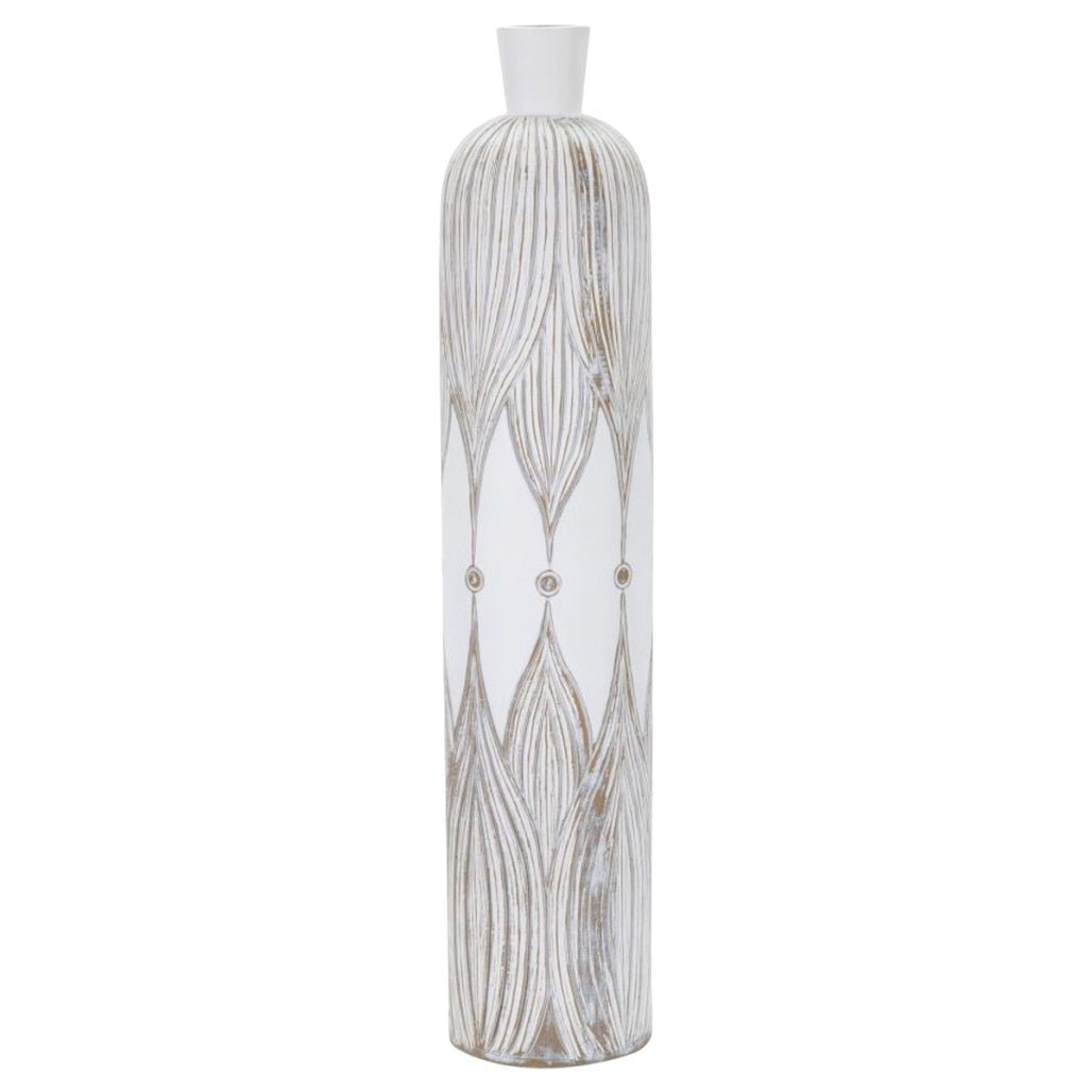 Vase décoratif en céramique pour intérieur - 10 x 10 x 30