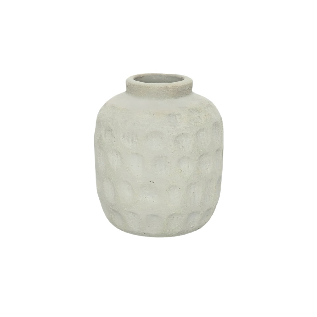 Vase décoratif en céramique pour intérieur - 15 x 15 x 20