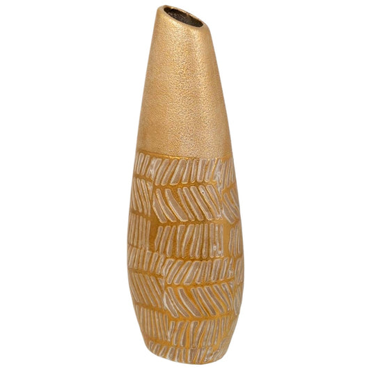 Vase décoratif en céramique pour fleurs - 20 x 10 x 40