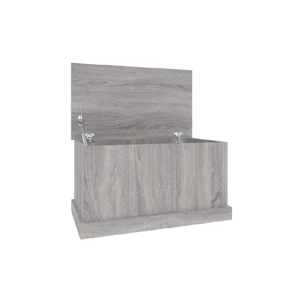 Coffre de rangement pour salon en bois aggloméré - 80 x 40 x 60